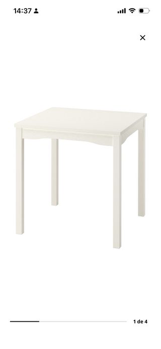 Mesa HAUGA IKEA Blanca