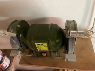 Afiladora/amoladora 2 piedras NGP Craft