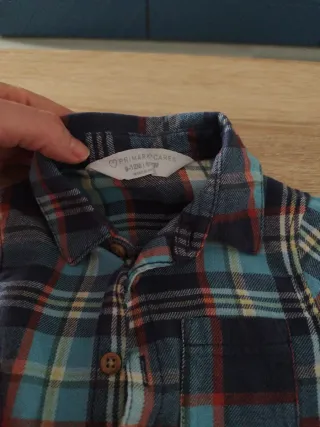 Lote camisas bebé 6meses y 9- 12 meses