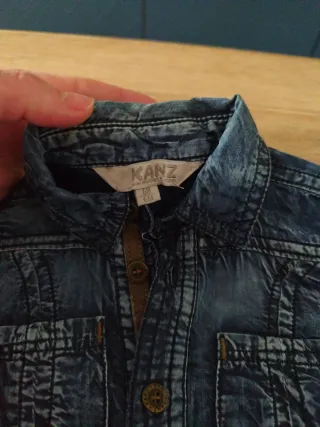 Lote camisas bebé 6meses y 9- 12 meses