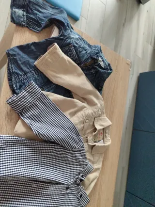 Lote camisas bebé 6meses y 9- 12 meses