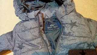 Abrigo bebé estrellas 3-6 meses