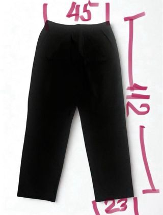 Pantalón negro Zara