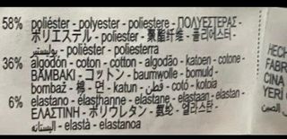 Pantalón negro Zara