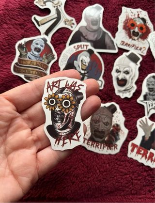Set pegatinas Art the clown payaso Terrifier
