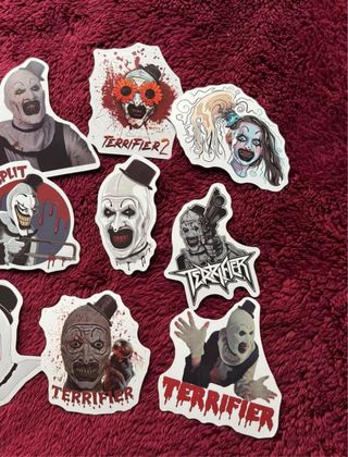 Set pegatinas Art the clown payaso Terrifier