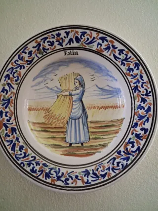 Plato decorativo Primavera