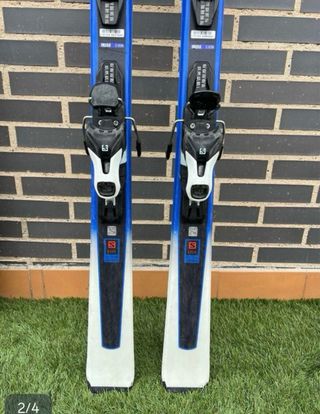 Esquís Salomon XDR con fijaciones