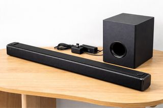 Barra de sonido TV negra