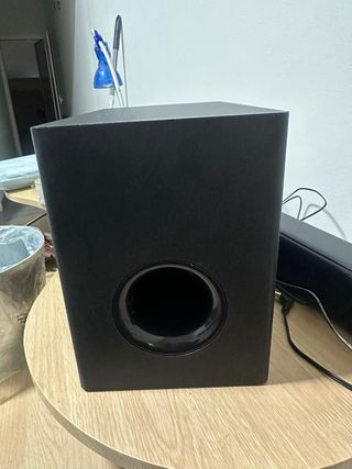 Barra de sonido TV negra