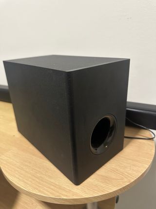 Barra de sonido TV negra