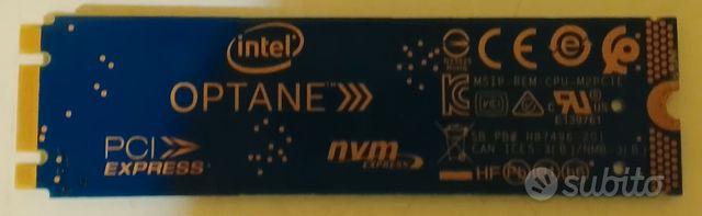 Intel Optane 16GB M.2 NVMe PCI Express
