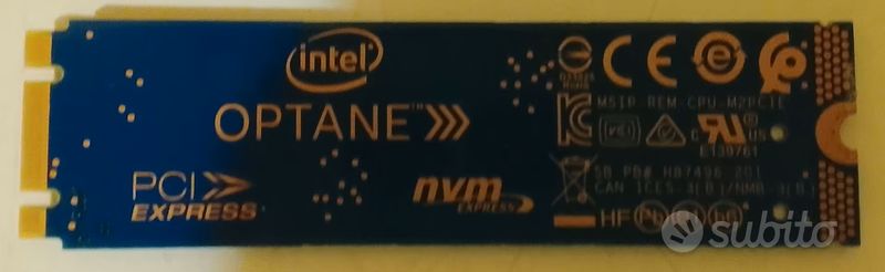 Intel Optane 16GB M.2 NVMe PCI Express