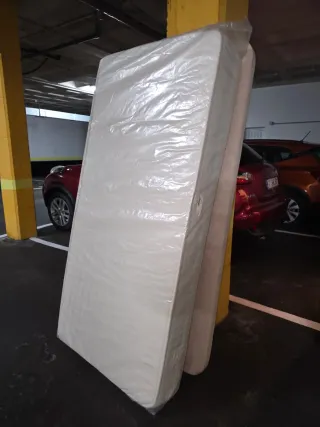 Somier individual + colchón Velfont