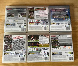Lote Juegos PS3 FIFA y PES