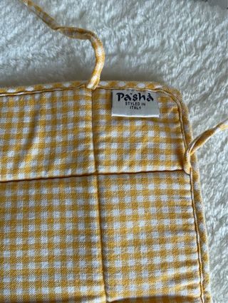 Cestino portapane cotone giallo PASHA