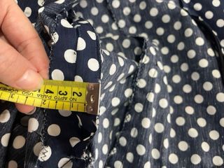 Traje Flamenca Lunares Rojo y Azul