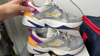 Nike M2K Moradas, Azules y Naranjas