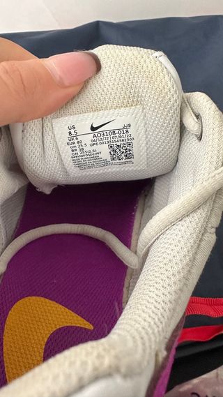 Nike M2K Moradas, Azules y Naranjas