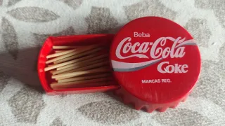 Scatole di fiammiferi promozionali Coca-Cola e Sprite