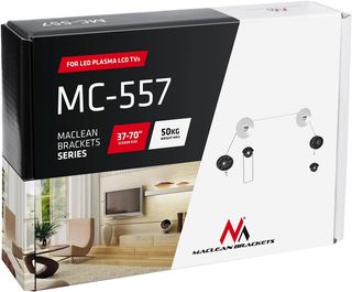 Maclean MC-557 - Soporte de Pared para Pantalla Pl