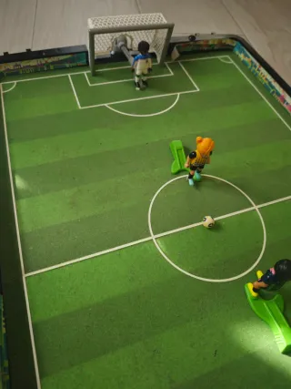 Futbolín Playmobil
