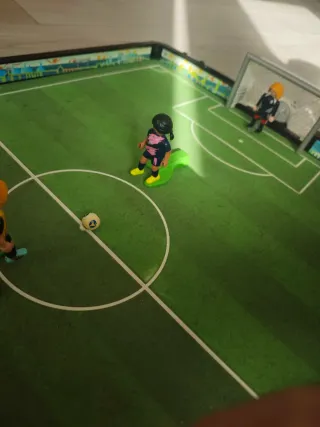 Futbolín Playmobil
