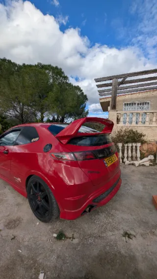 Aleron Tipo Mugen Honda civic FN2