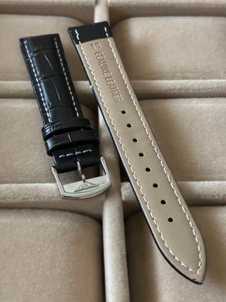 Correa de piel de becerro para reloj Longines 18mm