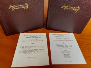 Quevedo Obras Completas Prosa y Verso Aguilar 1974