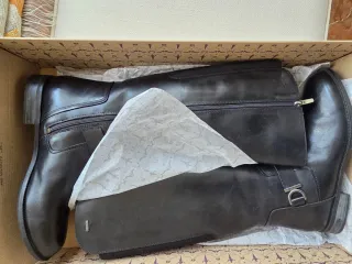 Botas altas de piel negras Clarks Talla 40