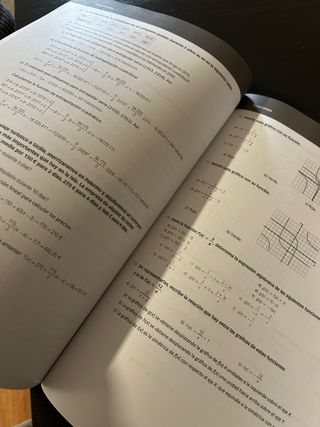 Solucionario Matemáticas 1º bachillerato