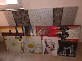 Set de Cuadros Abstractos Decorativos