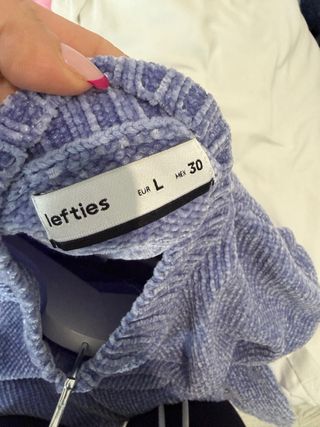 Jersey azul de punto