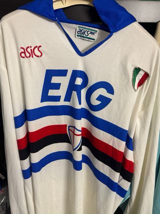 Maglia Sampdoria donata da Cerezo  cimelio inestin