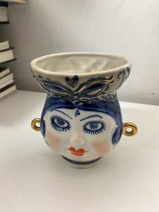 2 Tazze Porcellana russa Korosten Karas e  Odarka