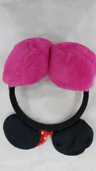 Paraorecchie Minnie Disney Rosa Nero