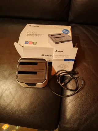 Salcar SD322 Dual Bay Docking Station USB 3.0