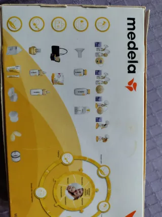 Sacaleches manual Medela Harmony