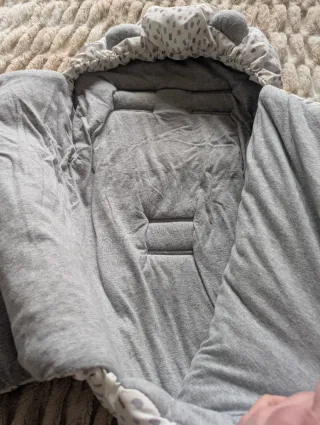 Saco capazo bebé estampado