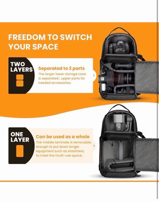 TARION Bolsa Cámara Sling Bandolera