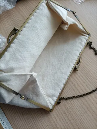 Bolso de fiesta bordado mariposa