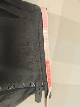 Falda Iale School gris talla10 Largo 39  Ancho 35