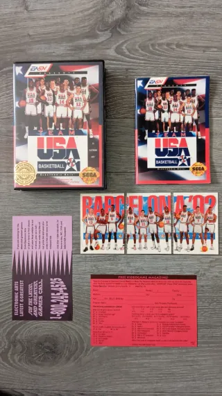 Team USA Basketball Sega Genesis