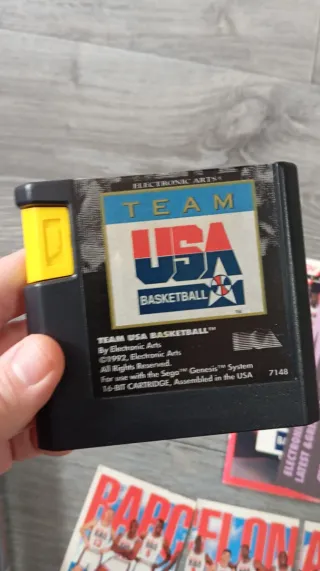 Team USA Basketball Sega Genesis