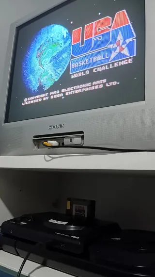 Team USA Basketball Sega Genesis