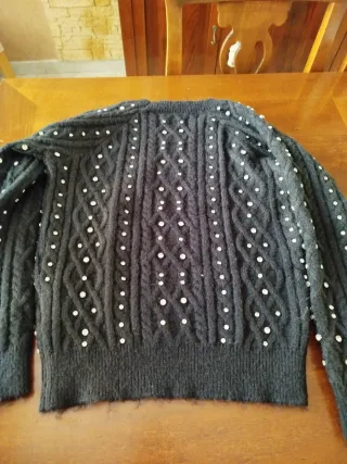 Maglione donna morbida nera