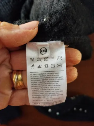 Maglione donna morbida nera