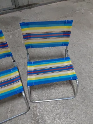 Pack 3 Sillas Playa Plegables