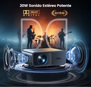 Proyector Wimius P62 Negro Nuevo